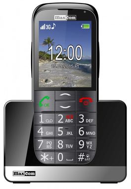 Maxcom Comfort MM721 3G Bar Phone Big Screen and Buttons