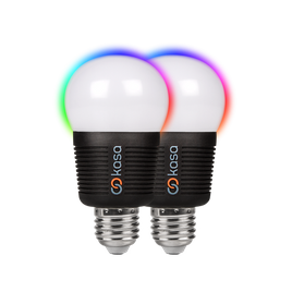 Veho Kasa Bluetooth Smart LED Light Bulb – E27 Twin Pack