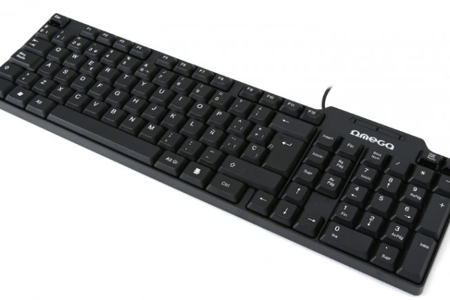 Omega PC and Tablet Keyboard with USB to MicroUSB Adapter