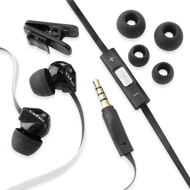 Veho Stereo Earbuds with mic and remote Z-2 VEP-004-Z2BW