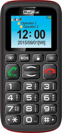 Maxcom Comfort MM428 Big Button Bar Phone