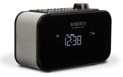 Roberts Ortus 2 DAB+ Alarm Clock Radio with Mobile Phone Charger