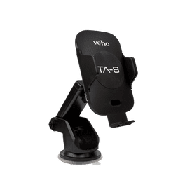 Veho Universal in-car smartphone cradle with Qi wireless charging TA8