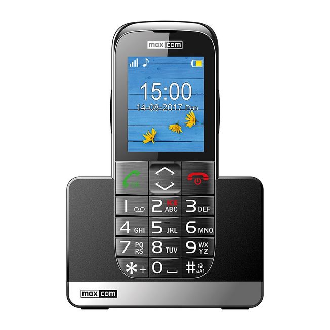 Maxcom Comfort MM720 Bar Phone Big Screen and Buttons