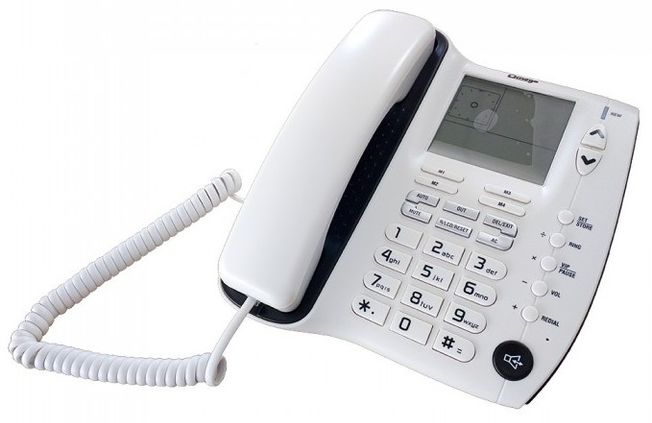 Omega Connect Corded Telephone with ID Caller