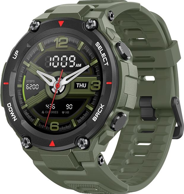 Amazfit T-Rex Smartwatch Rugged Design (Available Green or Black)