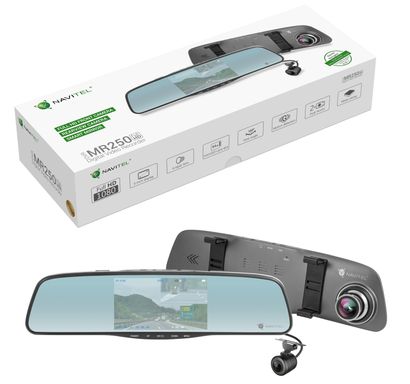 Navitel Rear View Mirror Camera with 2 cameras MR250
