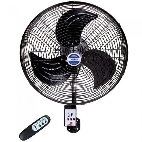 Omega Wall Fan 18" High Speed with Remote FRISK