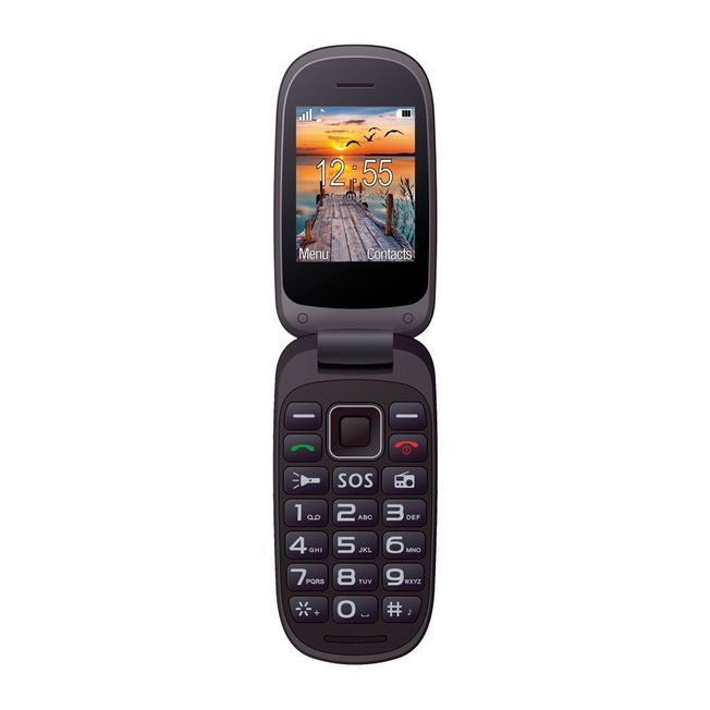 Maxcom Comfort MM818 Flip Phone Large Display