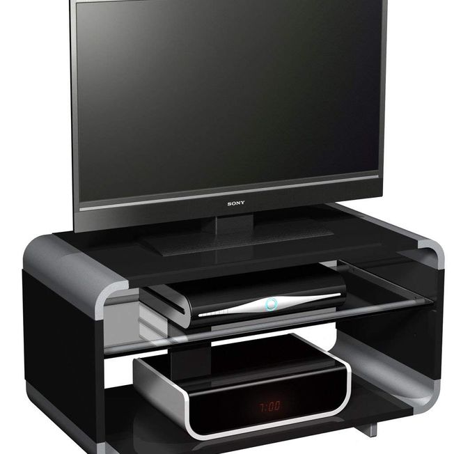 Aura TV Table Black 800mm (AUR800-B)